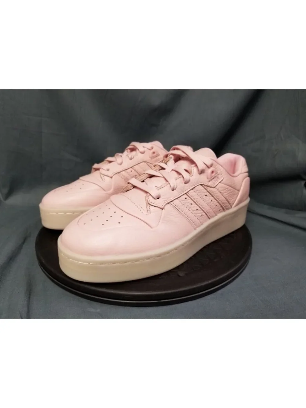 Adidas Rivalry Lux Low Sneakers Sandy Pink Ivory Men's Size 12 NEW NO BOX!